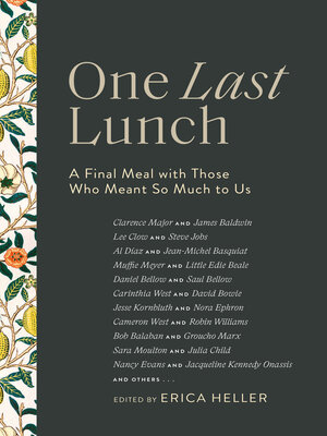 cover image of One Last Lunch